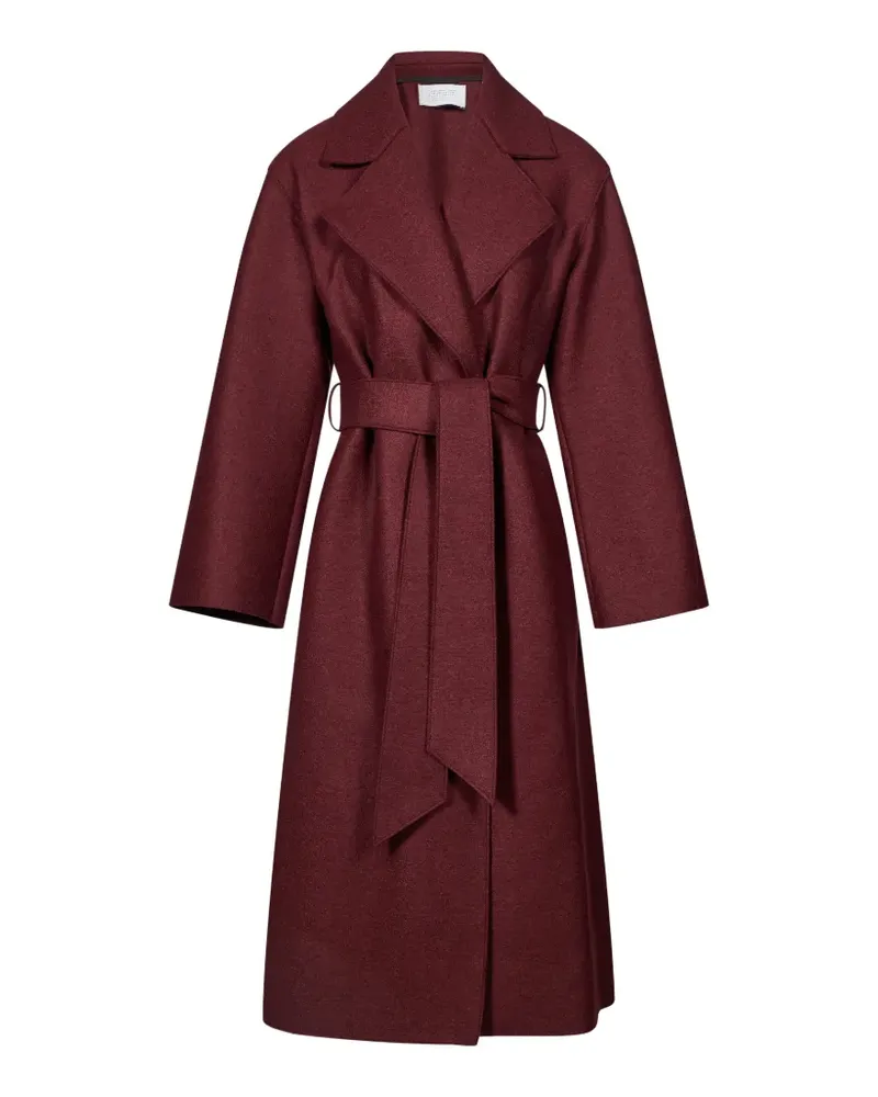 Harris Wharf London Mantel mit fallendem Revers - Rot Rot