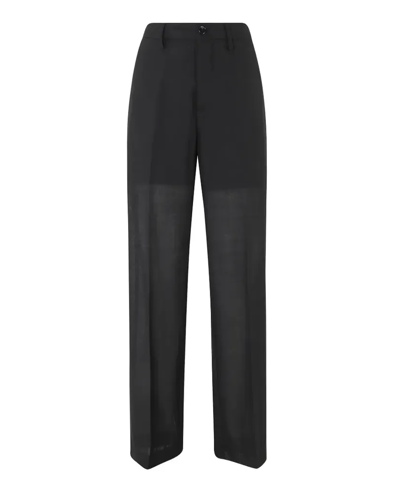 Department 5 Notes pleated trousers - Schwarz Schwarz