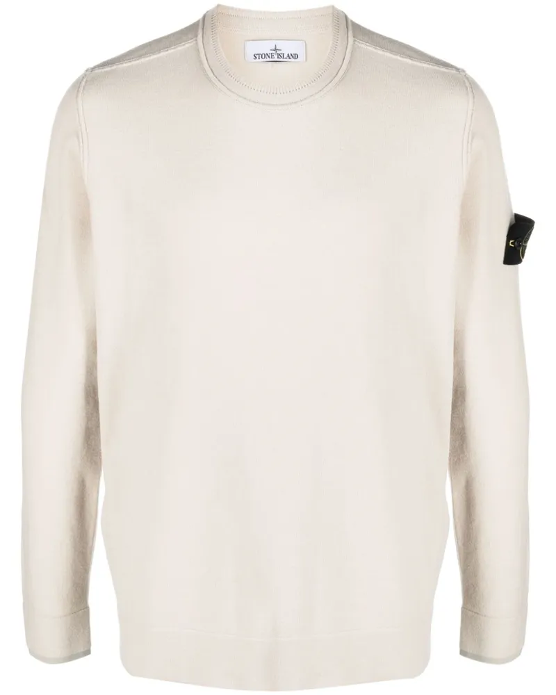 Stone Island Pullover mit Kompass - Nude Nude