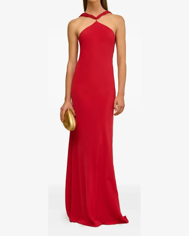 Cult Gaia Phoebe halterneck maxi dress - Rot Rot