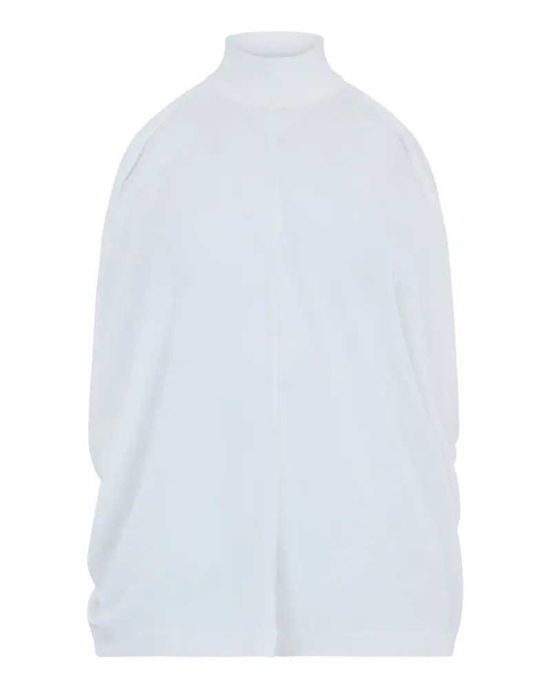 Alberta Ferretti high-neck sleeveless top - Weiß Weiß