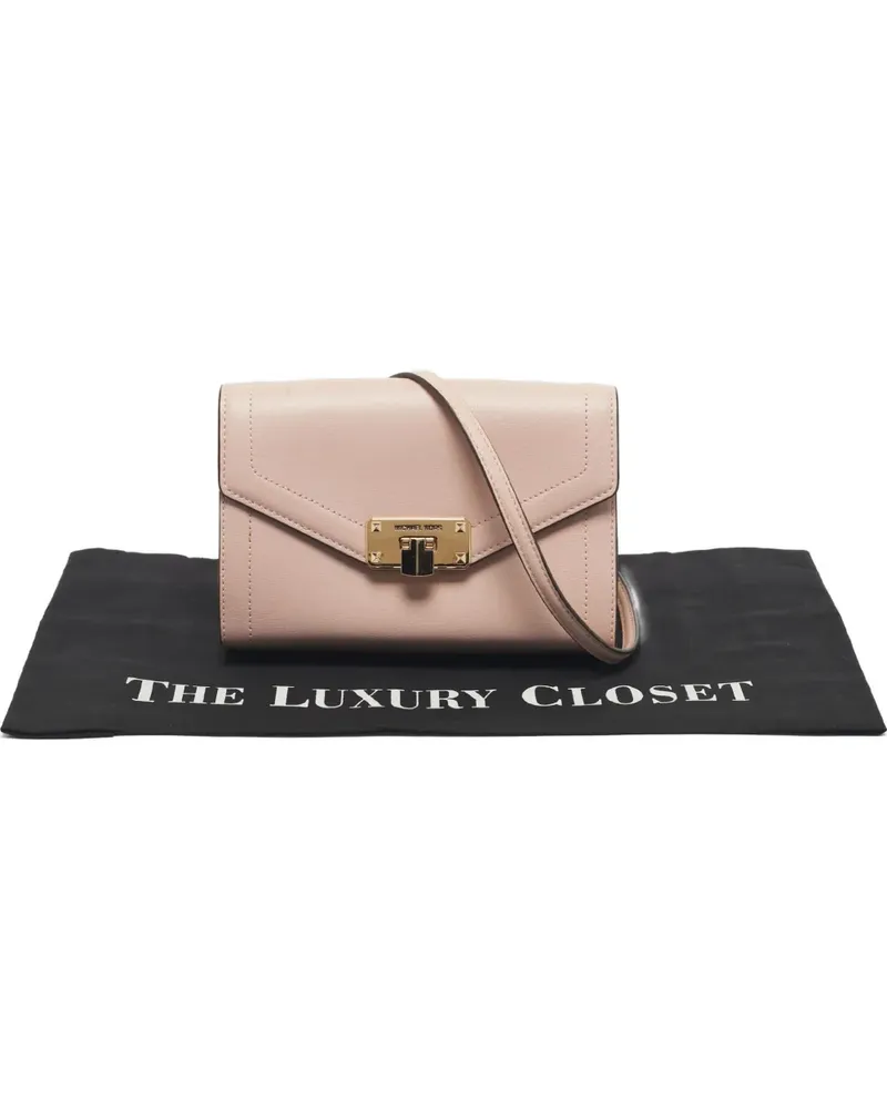 Michael Kors kinsley leather shoulder bag - Rosa Rosa