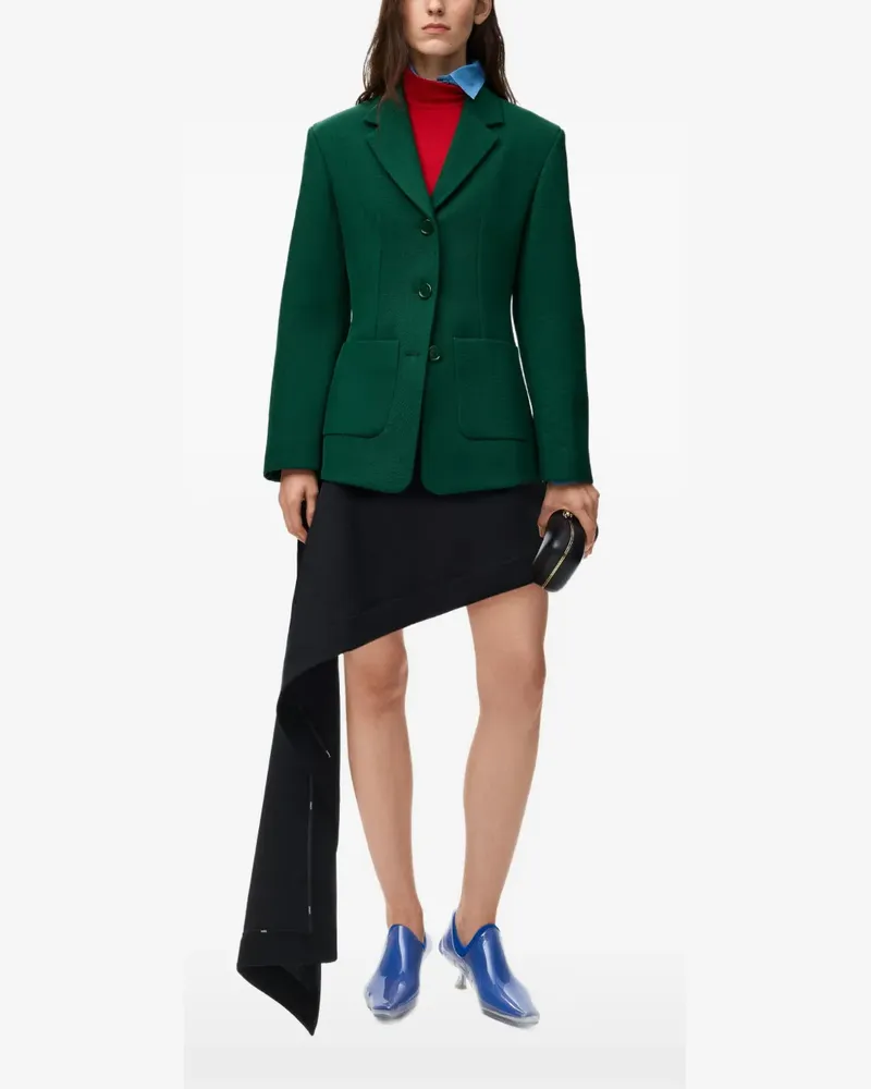 Loewe Blazer aus Wolle - Grün Grün