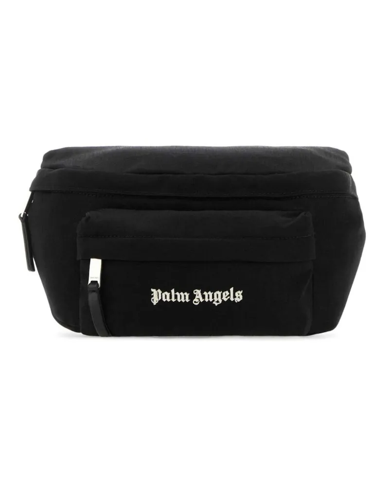 Palm Angels Gürteltasche mit Logo-Stickerei - Schwarz Schwarz