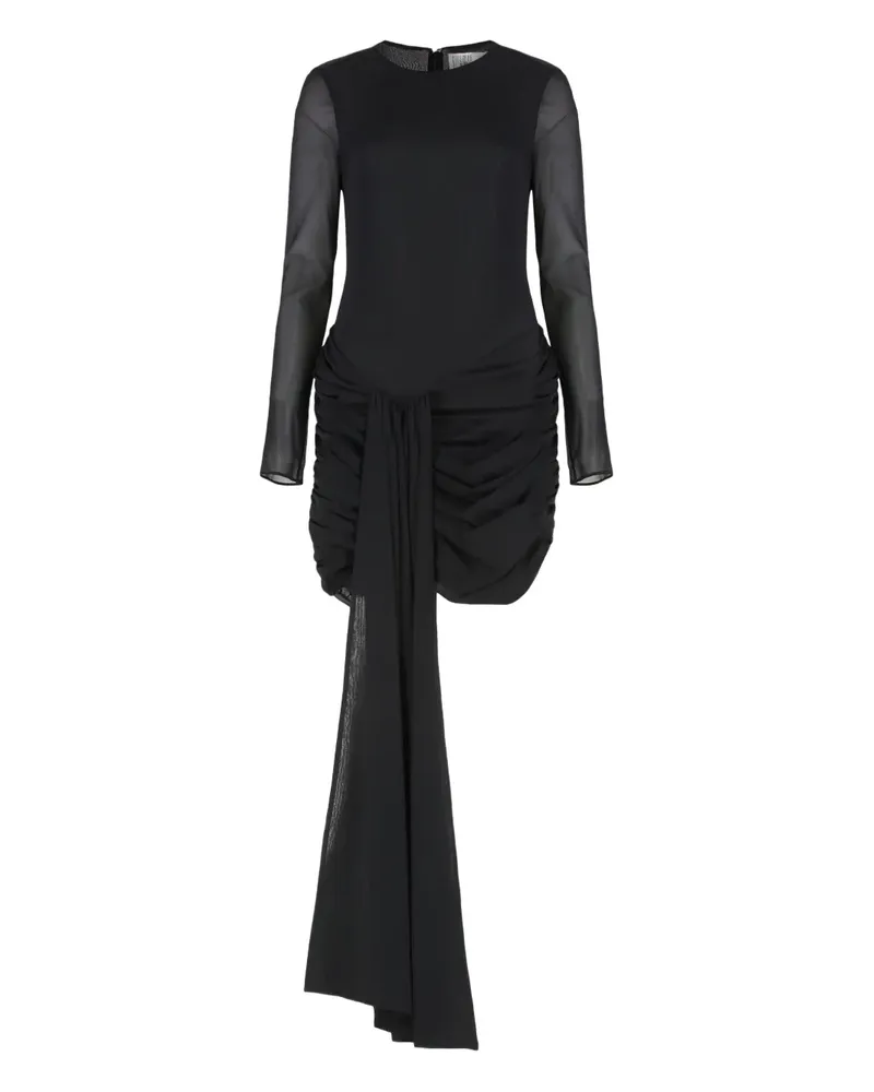 Giuseppe di Morabito draped mini dress - Schwarz Schwarz