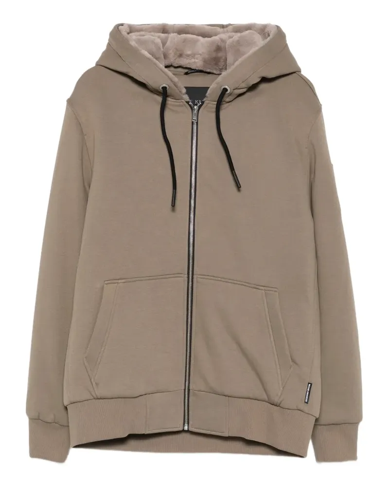 Moose Knuckles Sweatshirt mit Logo-Patch - Nude Nude