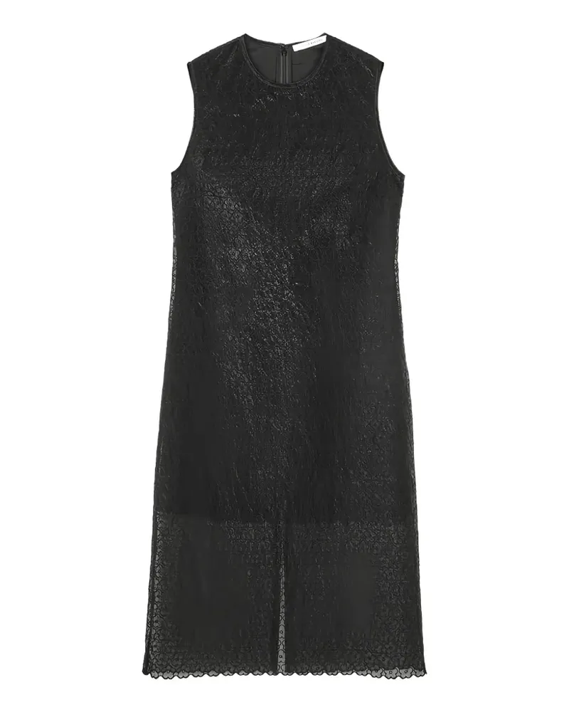 Cecilie Bahnsen devin windflower-embellished midi dress - Schwarz Schwarz