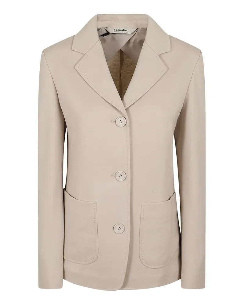 Max Mara Max Mara Sakko mit aufgesetzten Taschen - Nude Nude