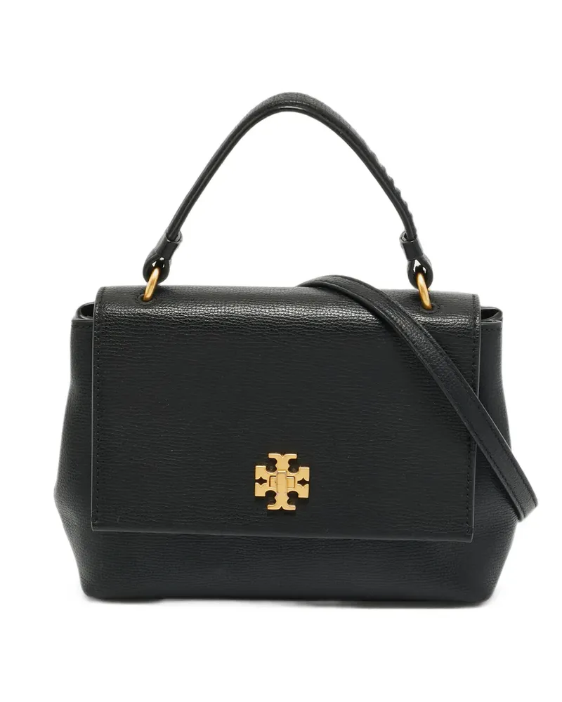 Tory Burch Tote Bag aus Leder - Schwarz Schwarz