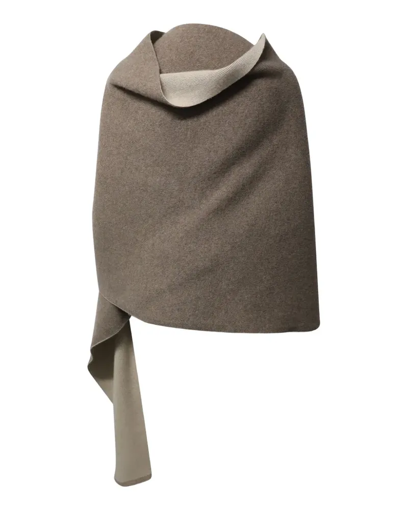AGNONA wrap cashmere sweater - Grau Grau