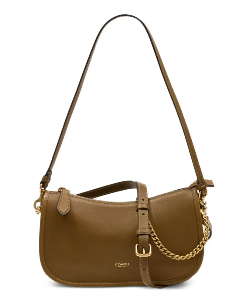 Coach Waverly leather shoulder bag - Grün Grün