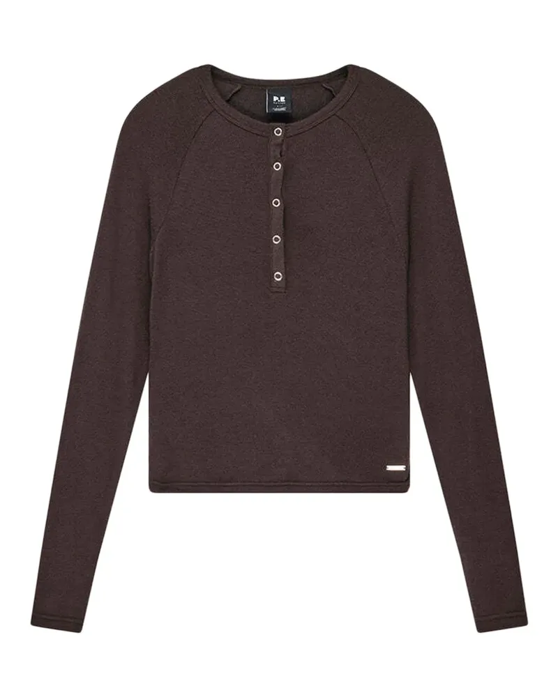 P.E. NATION Haven Langarmshirt - Braun Braun
