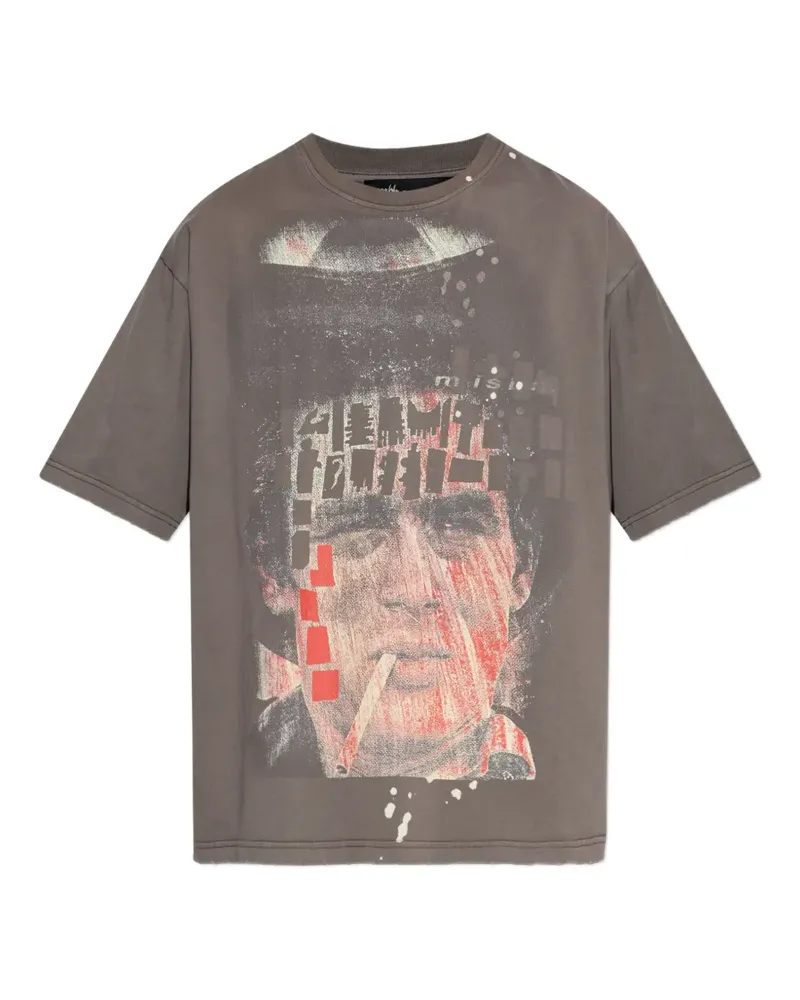 MISBHV x Ray Johnson James Dean T-shirt - Grau Grau