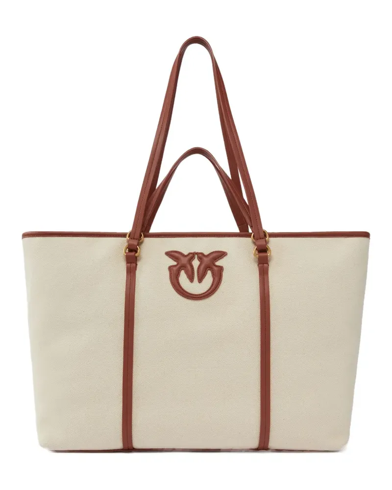 Pinko Love Birds Handtasche - Nude Nude