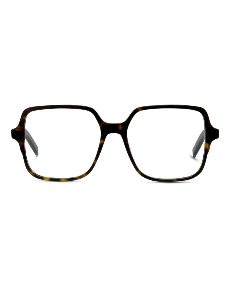 Givenchy Brille mit eckigem Gestell - Schwarz Schwarz