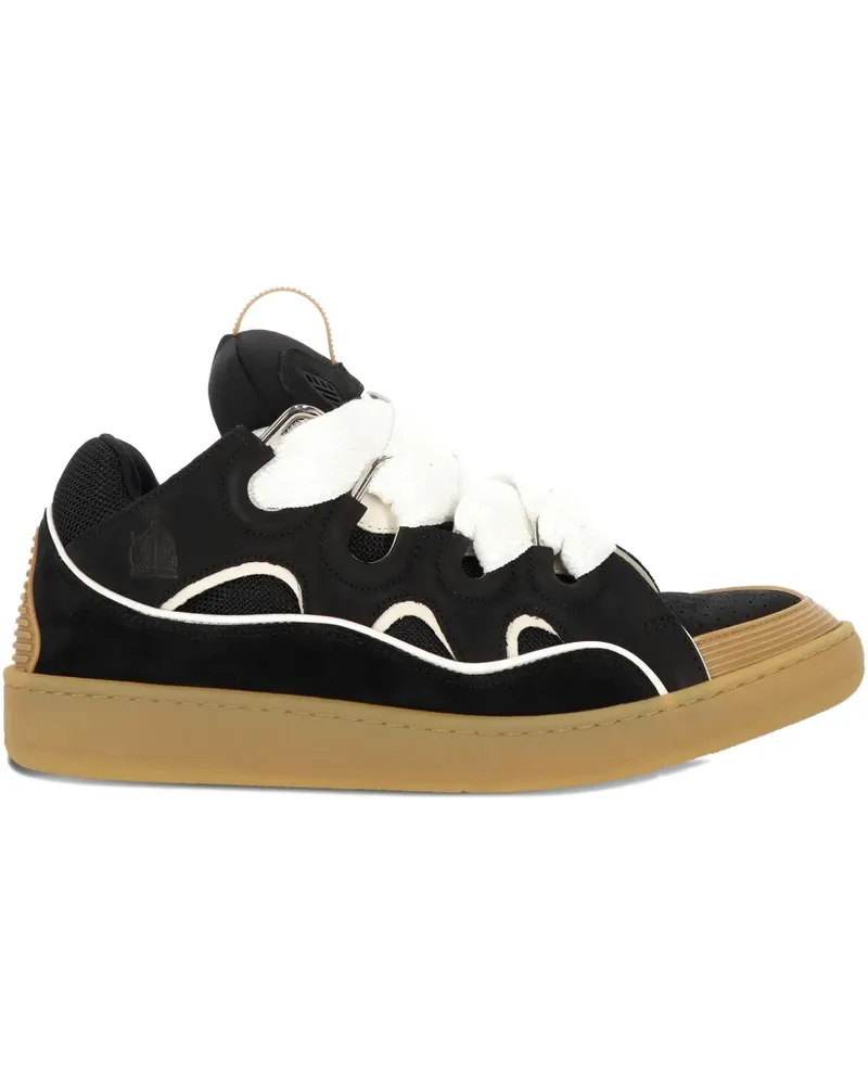 Lanvin Sneakers mit Schnürung - Schwarz Schwarz