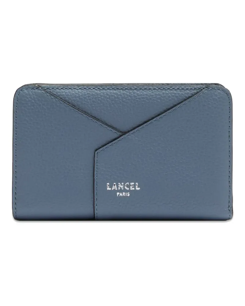 Lancel Enveloppe rectangular zip wallet - Blau Blau