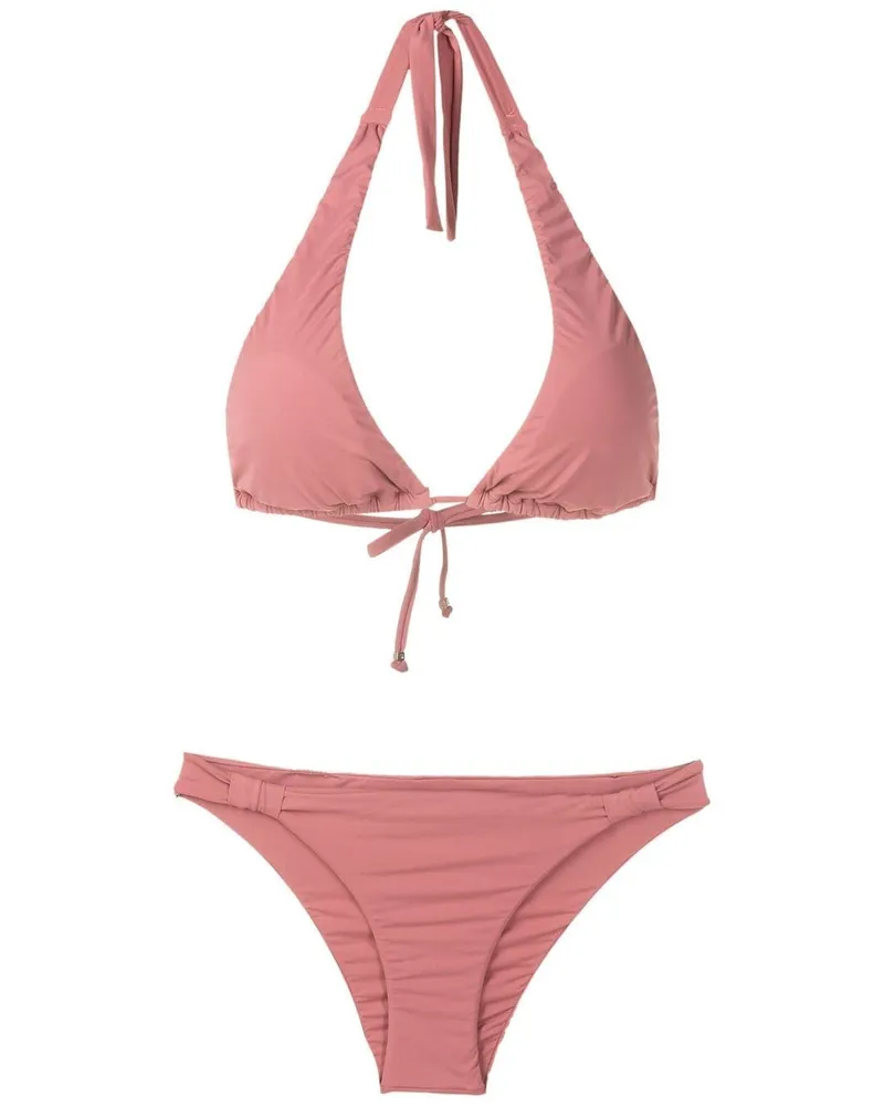 Amir Slama Neckholder-Bikini - Nude Nude