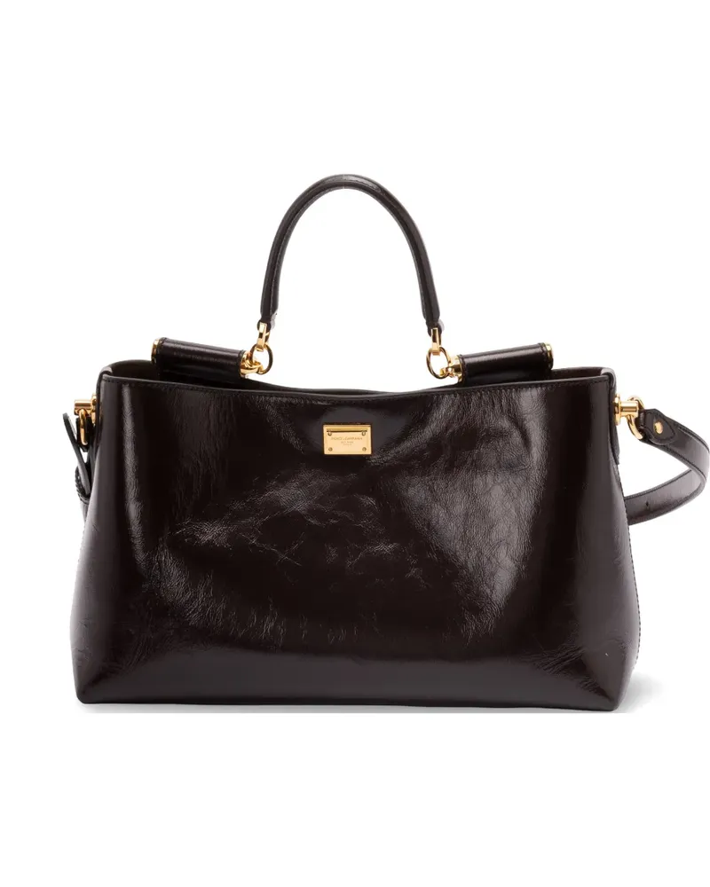 Dolce & Gabbana Mittelgroße Daria Handtasche - Braun Braun