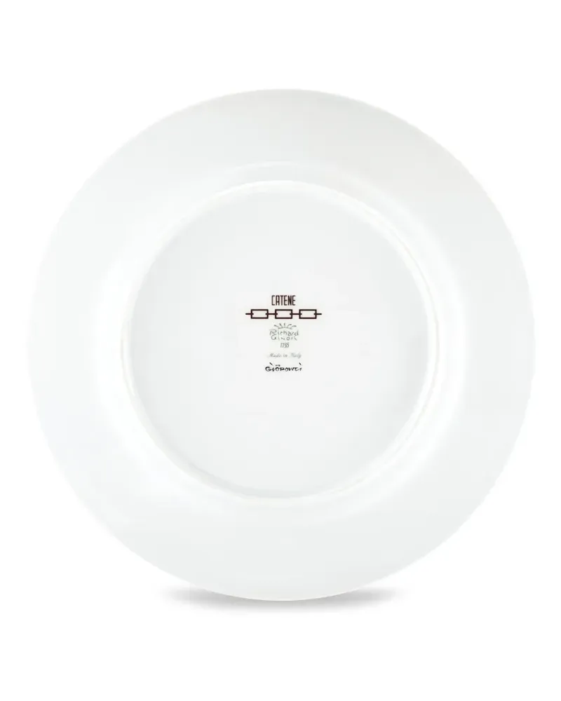 Ginori 1735 Flacher Catene Teller (28cm) - Weiß Weiß