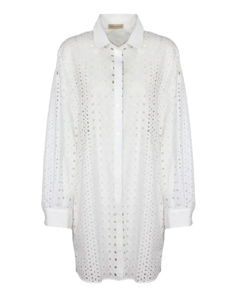 Purotatto cotton shirt - Weiß Weiß
