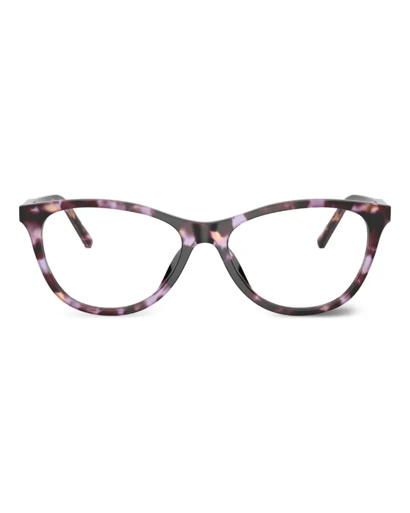 Dolce & Gabbana Brille mit rundem Gestell - Braun Braun