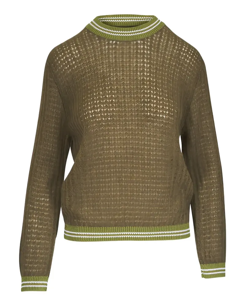 Dorothee Schumacher Airy Softness waffle-knit sweater - Grün Grün