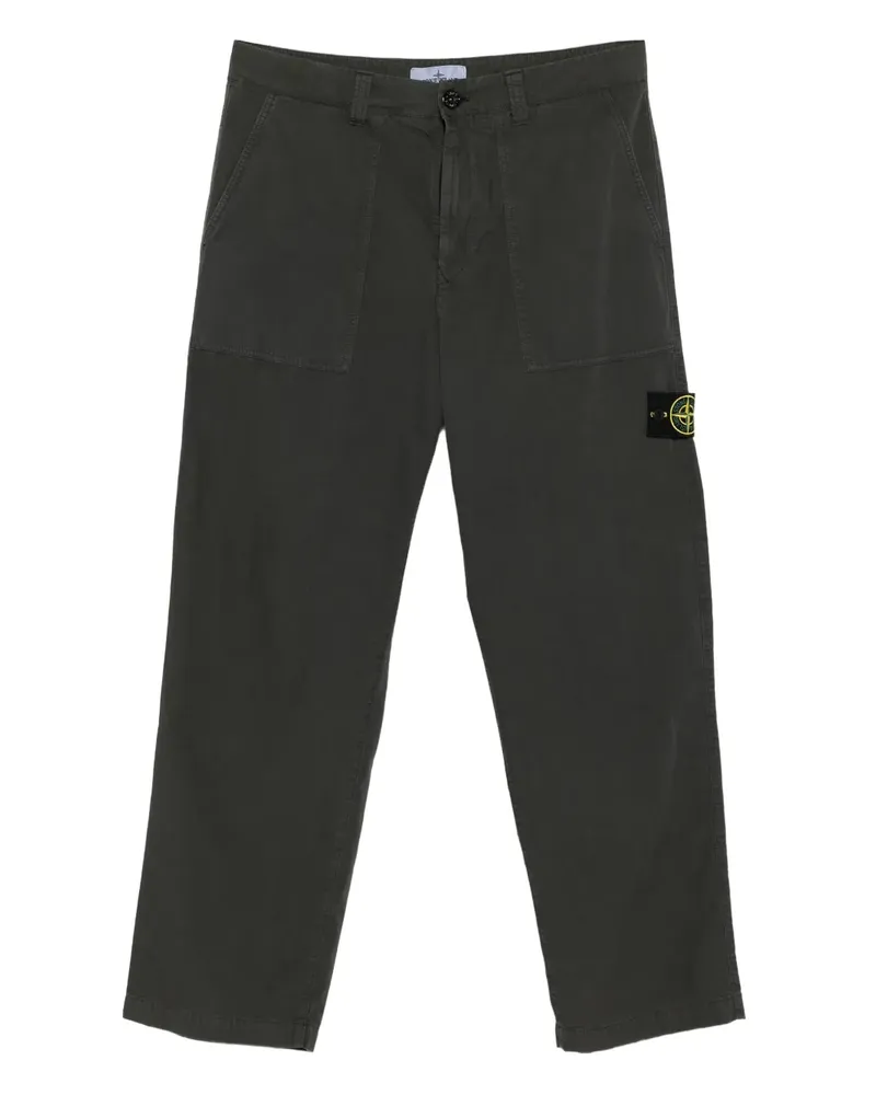 Stone Island 3100005 Hose mit aufgesetzten Taschen - Grau Grau