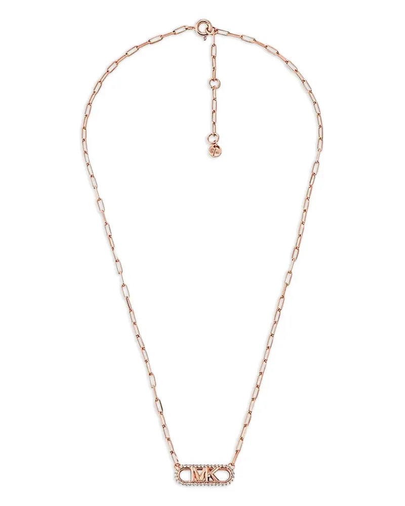 Michael Kors Halskette mit Logo-Details - Gold Gold