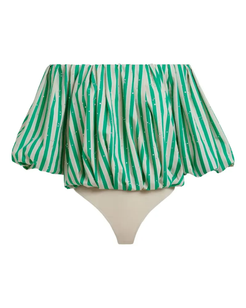 Essentiel Gestreiftes Jayjay Oberteil - Grün Grün