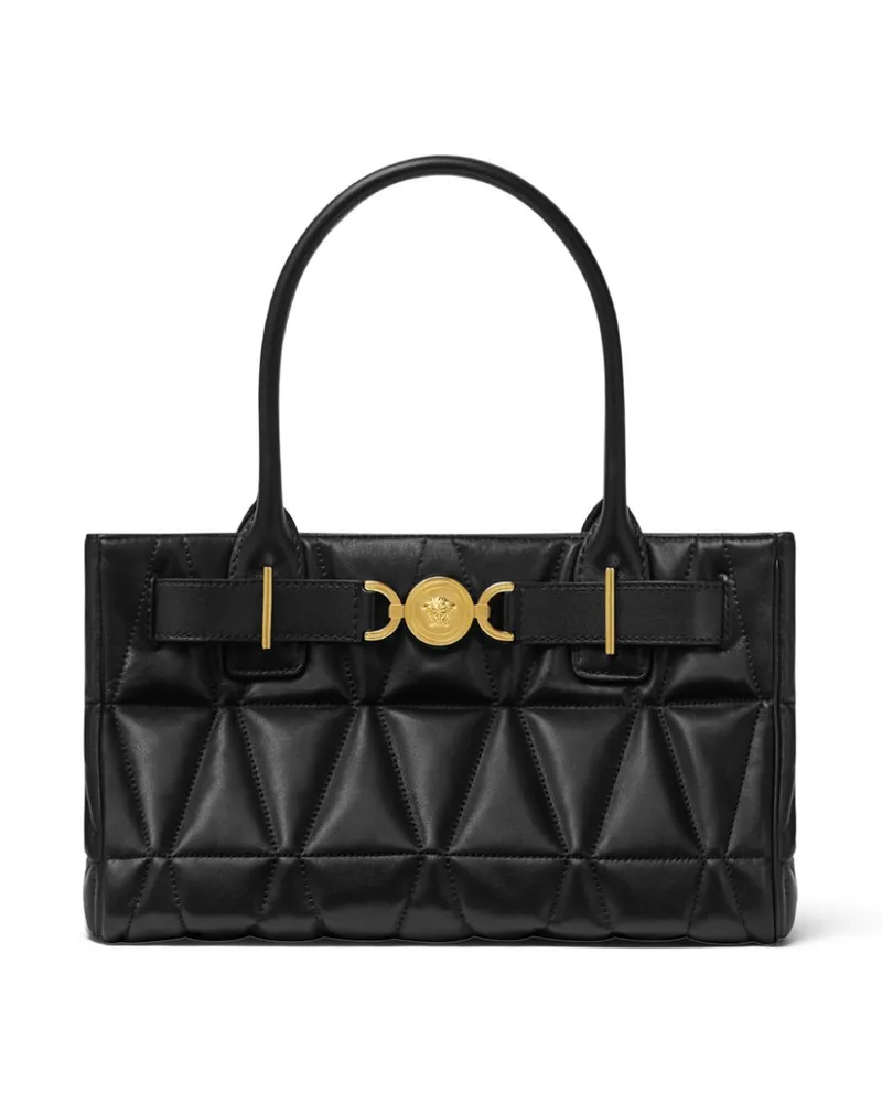 Versace Gesteppte Medusa '95 Tote Bag - Schwarz Schwarz