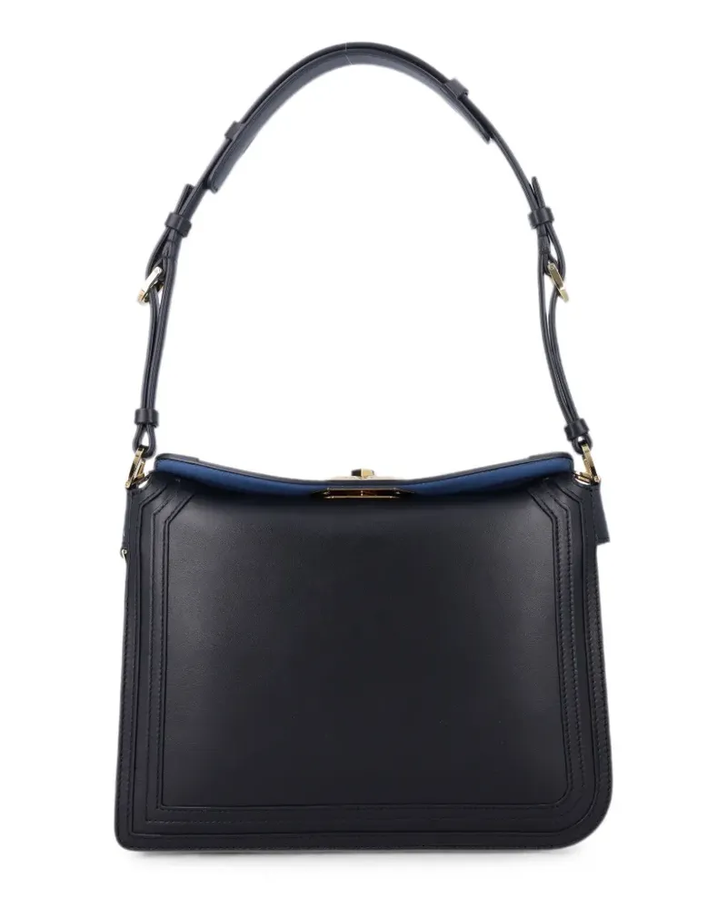 Lanvin Compagnon leather tote bag - Schwarz Schwarz