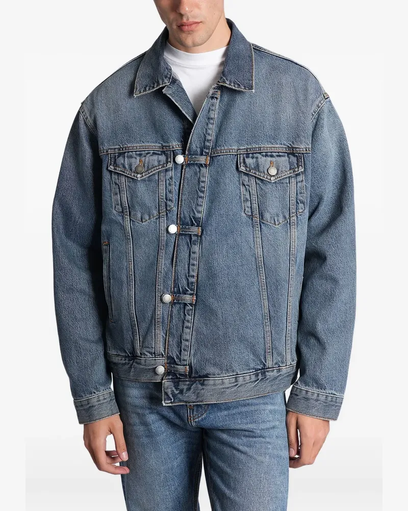 Haikure Jacke mit Knöpfen - Blau Blau