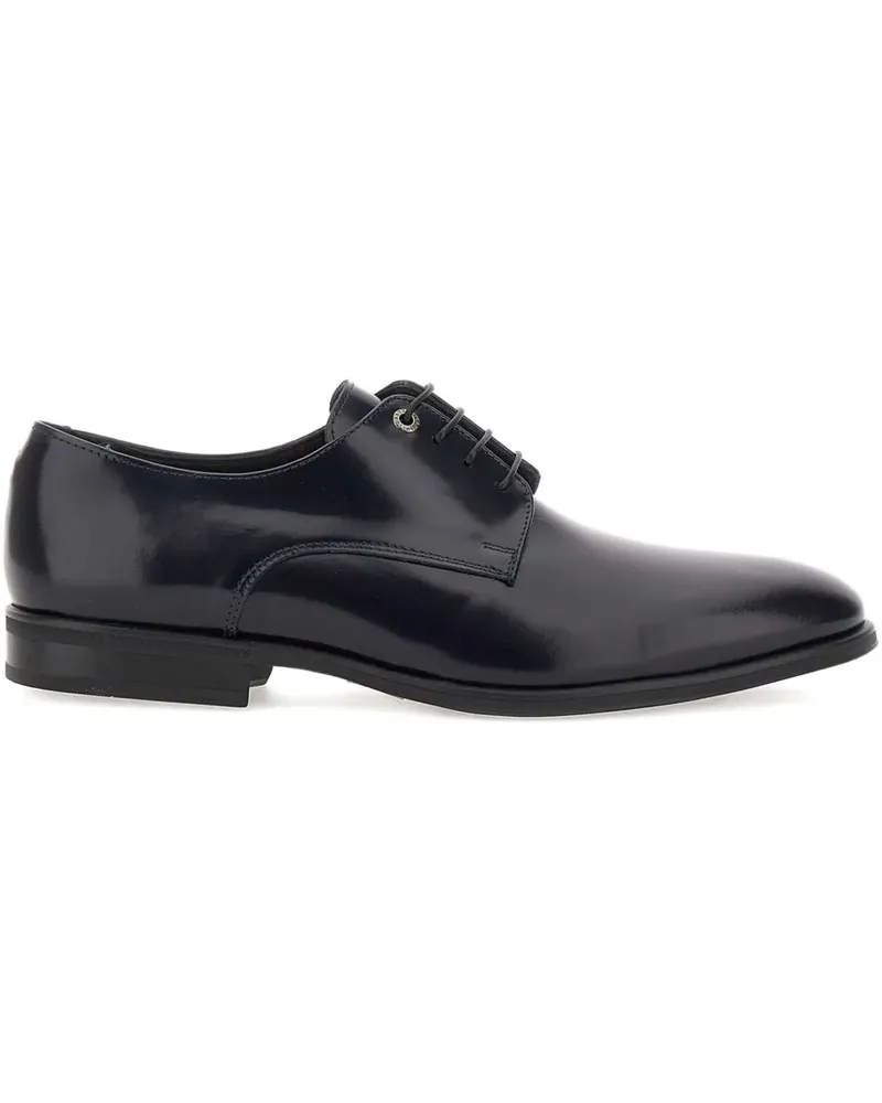 Carlo Pignatelli Derby-Schuhe aus Leder - Blau Blau