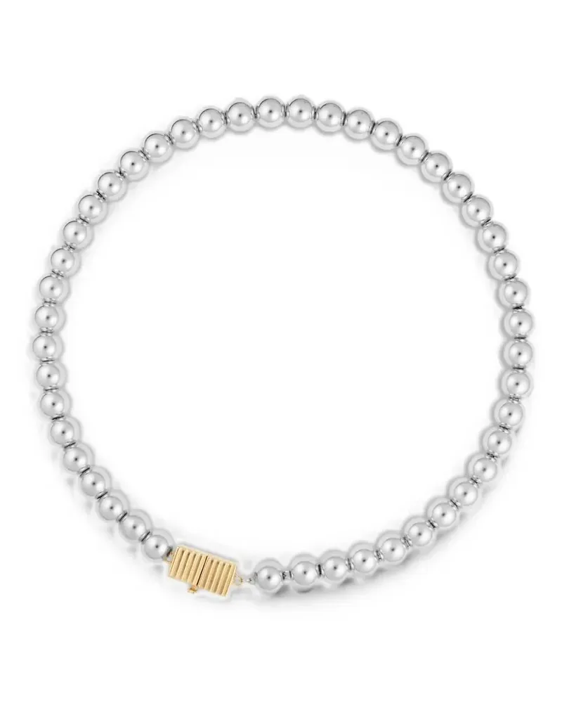 IVI Collection Kelly bead necklace - Silber Silber