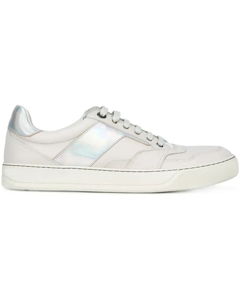 Lanvin Sneakers mit glänzenden Einsätzen - Grau Grau