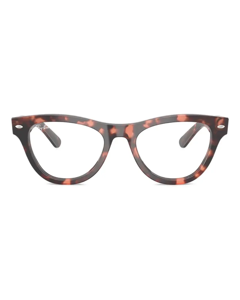 Ray Ban Cat-Eye-Brille in Schildpattoptik - Braun Braun