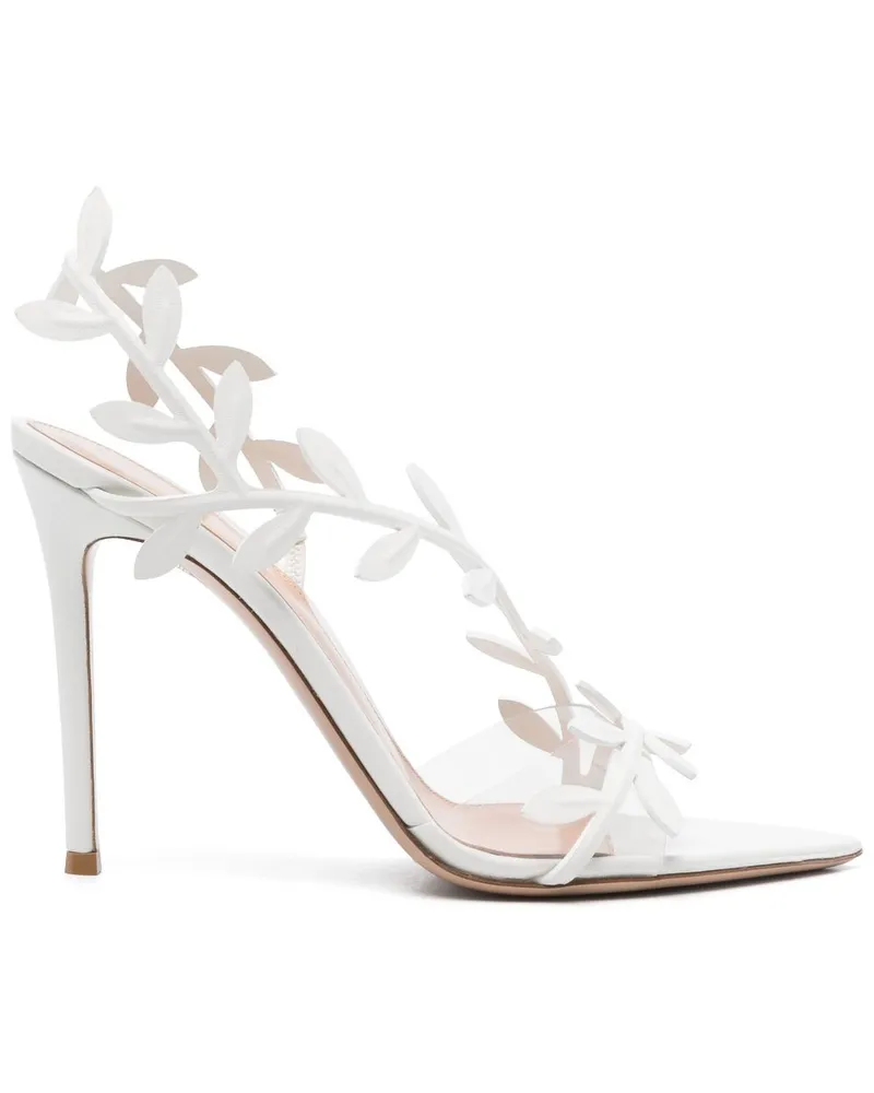 Gianvito Rossi Flavia Sandalen 105mm - Weiß Weiß