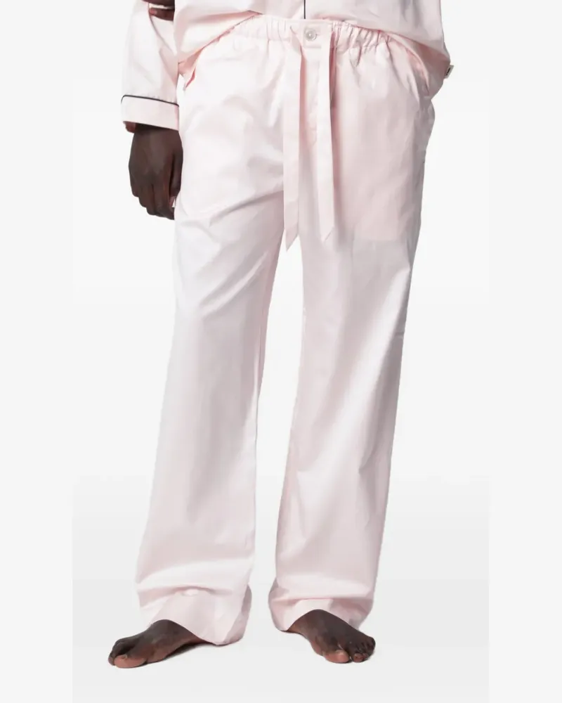 TEKLA Pyjama mit Kordelzug - Rosa Rosa