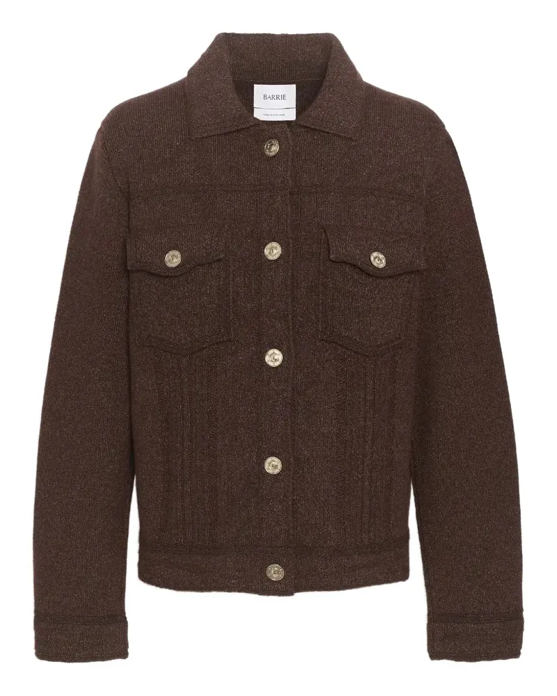Barrie Gestrickte Jacke - Braun Braun