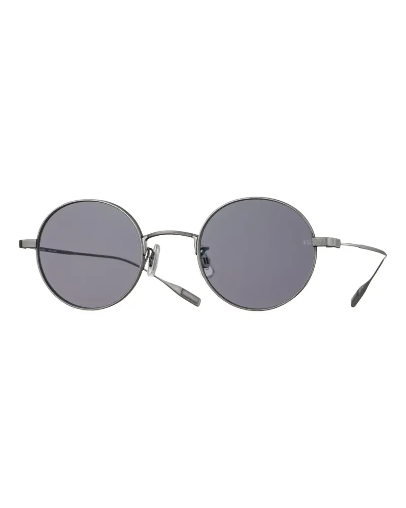 EYEVAN 7285 M14 Sonnenbrille mit rundem Gestell - Silber Silber