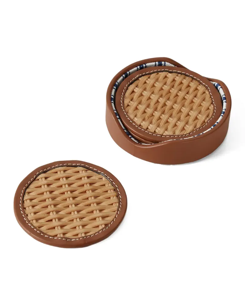 Ralph Lauren Home Gewebte Untersetzer (4er-Set) - Braun Braun
