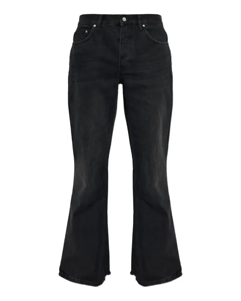 REPRESENT Ausgeblichene Schlagjeans - Schwarz Schwarz