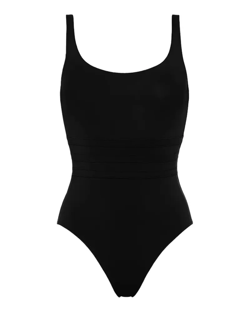 Eres Asia ribbed swimsuit - Schwarz Schwarz