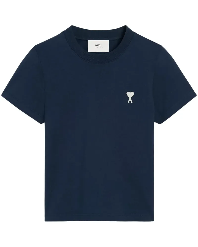 AMI Paris Ami de Coeur T-Shirt - Blau Blau