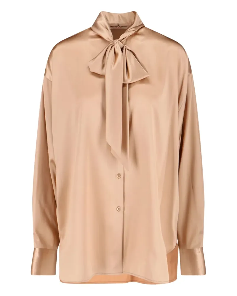 Ermanno Scervino Hemd aus Seidengemisch - Nude Nude