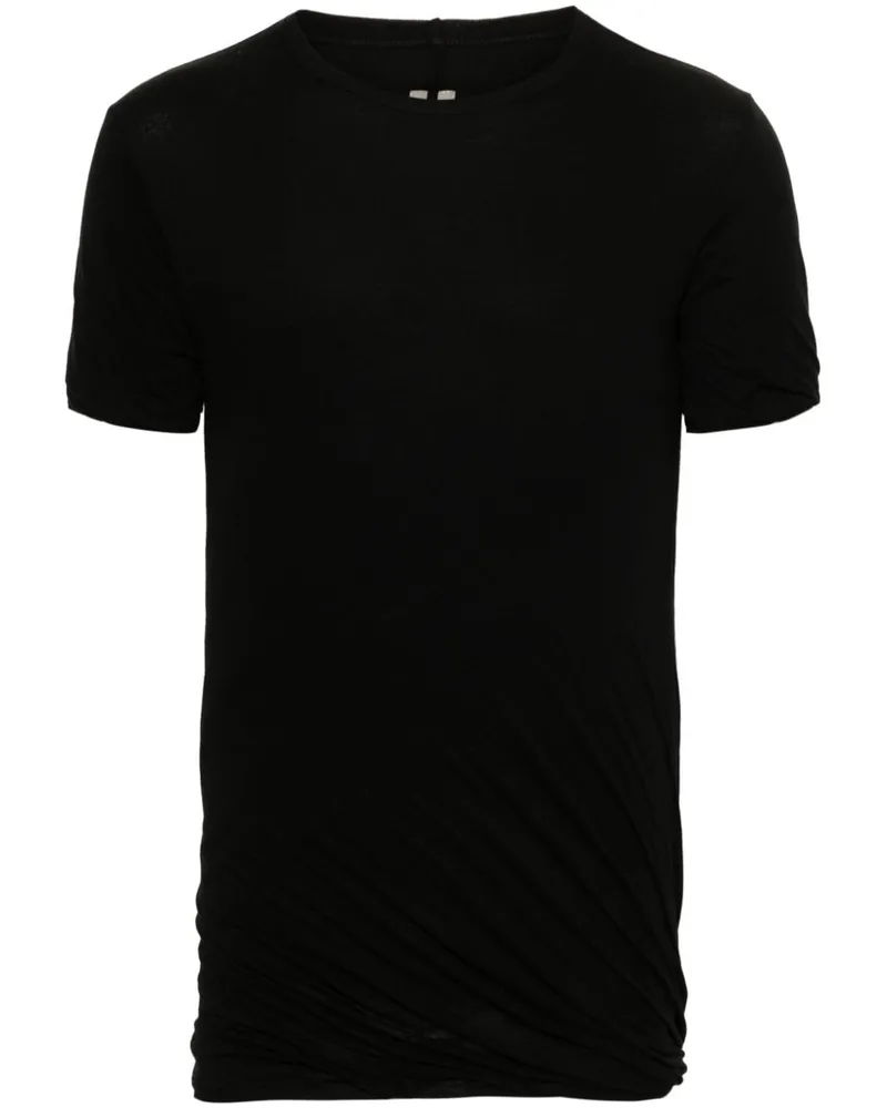 Rick Owens Double T-Shirt aus Bio-Baumwolle - Schwarz Schwarz