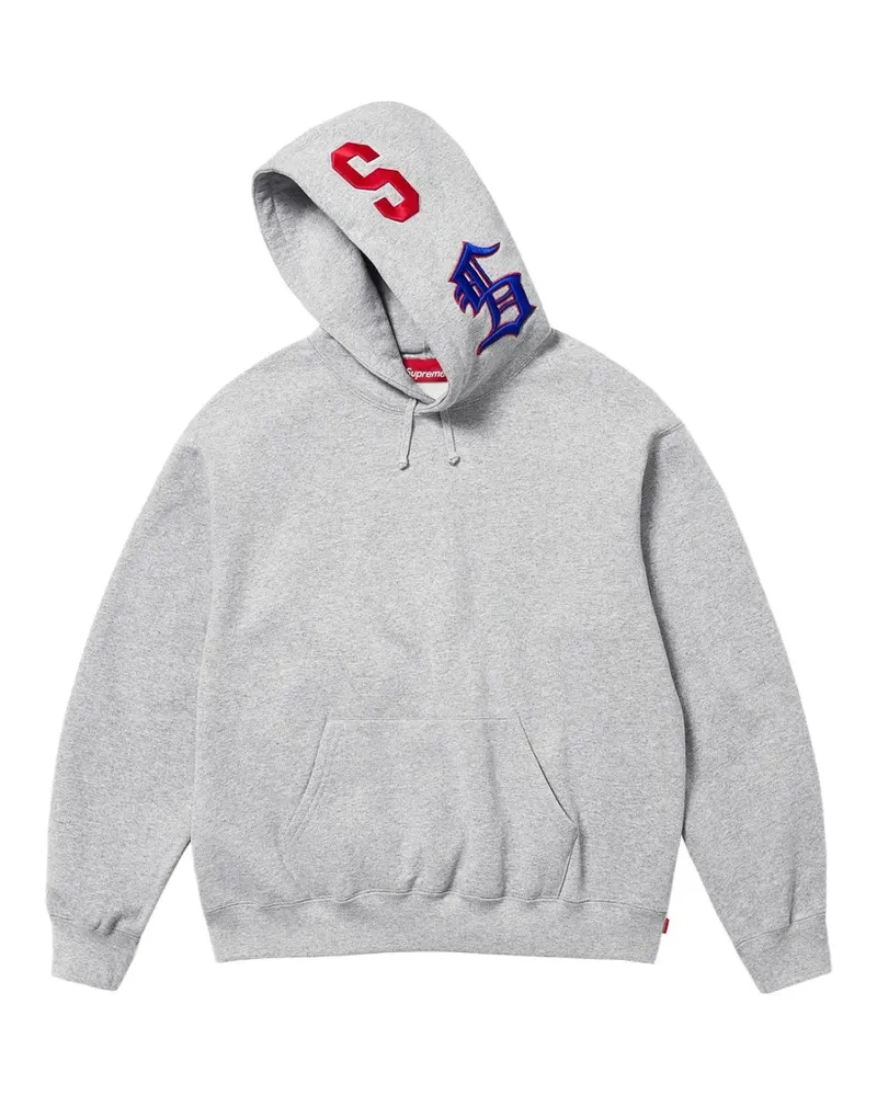 Supreme Being logo-detail hoodie - Grau Grau