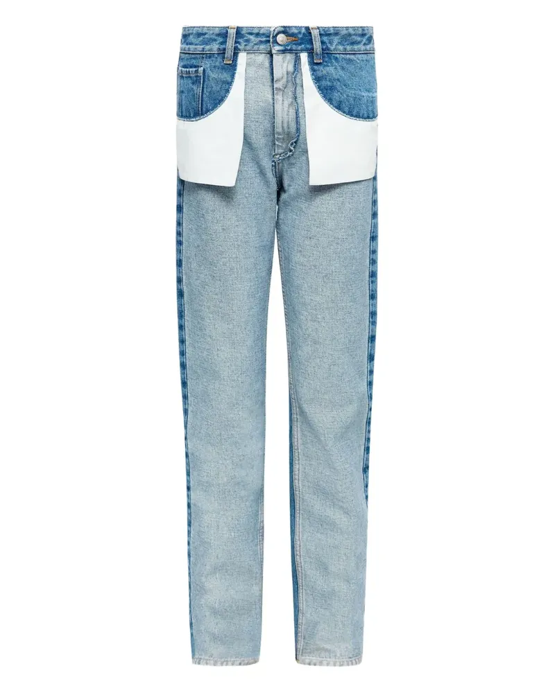 Maison Margiela Jeans mit Inside-Out-Nähten - Blau Blau