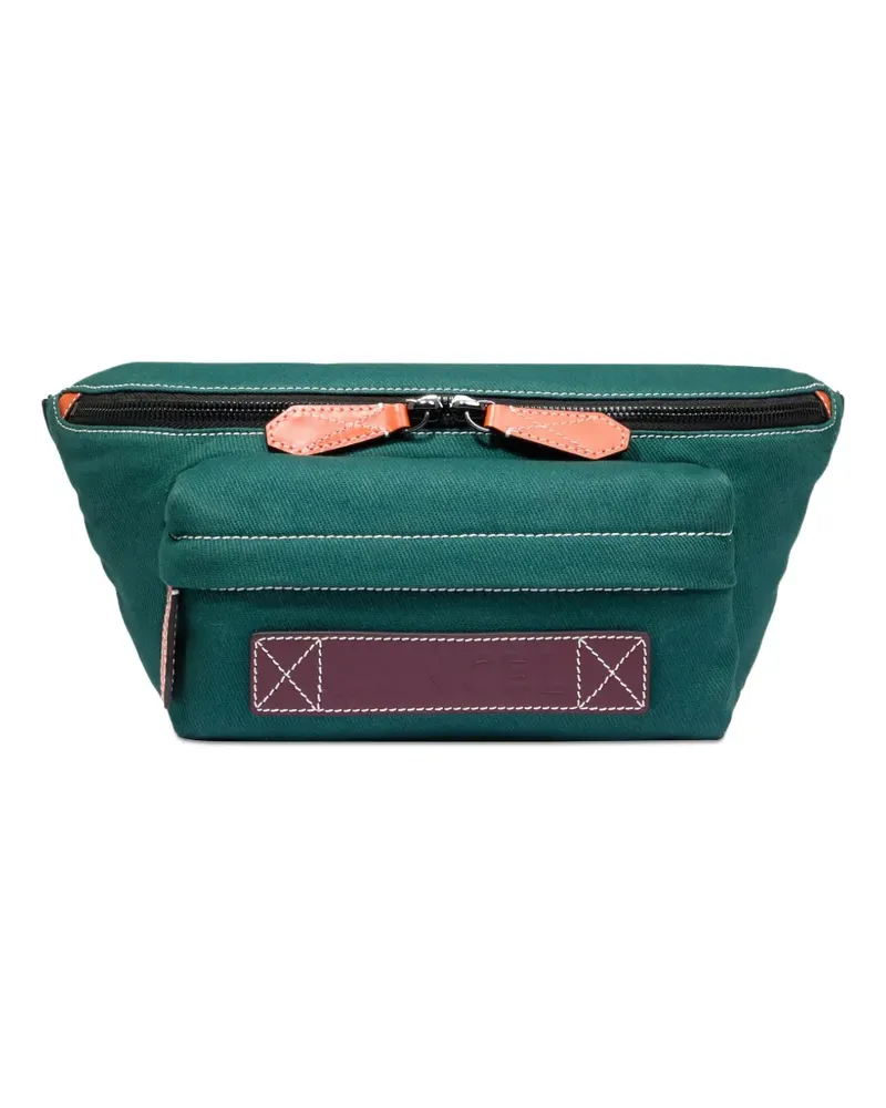 Lancel Gürteltasche mit Lederbesatz - H8 green H8